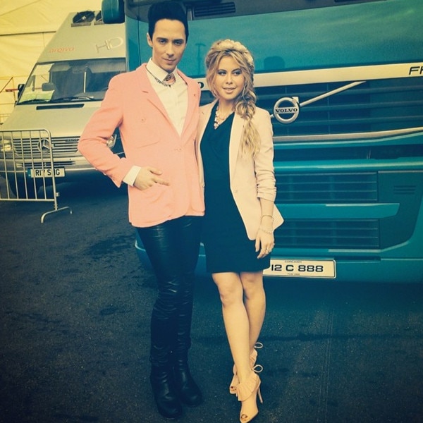 Tara Lipinski, Johnny Weir Tara Lipinski, Johnny Weir