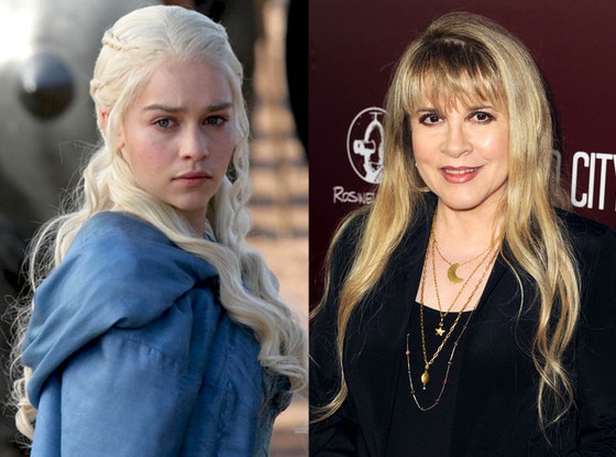 Game of Thrones, Emilia Clarke, Stevie Nicks Game of Thrones, Emilia Clarke, Stevie Nicks
