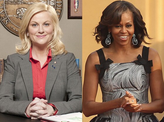 Amy Poehler, Parks and Recreation, Michelle Obama Amy Poehler, Parks and Recreation, Michelle Obama