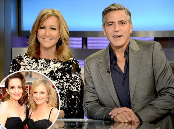 George Clooney, Tina Fey, Amy Poehler George Clooney, Tina Fey, Amy Poehler