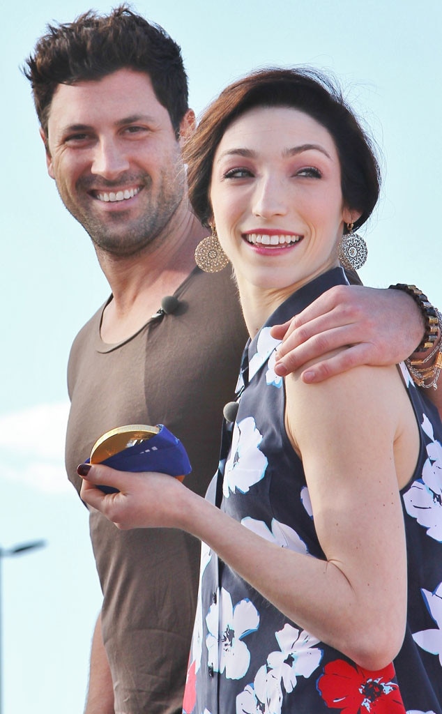 Maksim Chmerkovskiy And Meryl Davis Get Asked If They Re Having Sex