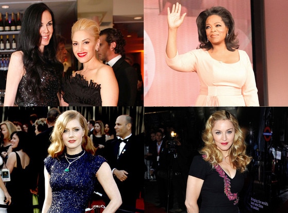 L'Wren Scott, Gwen Stefani, Oprah, Amy Adams, Madonna L'Wren Scott, Gwen Stefani, Oprah, Amy Adams, Madonna