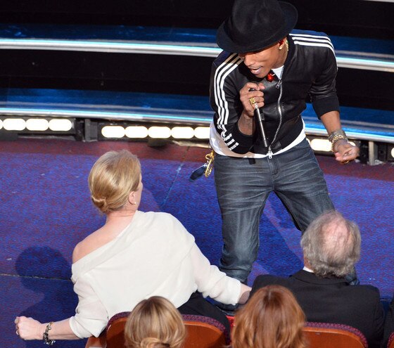 Pharrell Williams, Meryl Streep, Oscars Pharrell Williams, Meryl Streep, Oscars