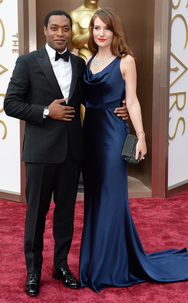 Chiwetel Ejiofor & Sari Mercer from 2014 Oscars Red Carpet Arrivals E
