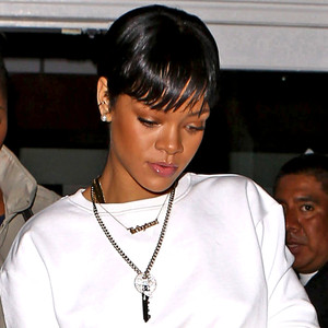 Rihanna Puts Her Hot Pink Underwear On Full Display In Completely Sheer White Skirt—see Her