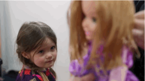 Watch This 3-Year-Old Girl (and Her Disney Princess Dolly ...