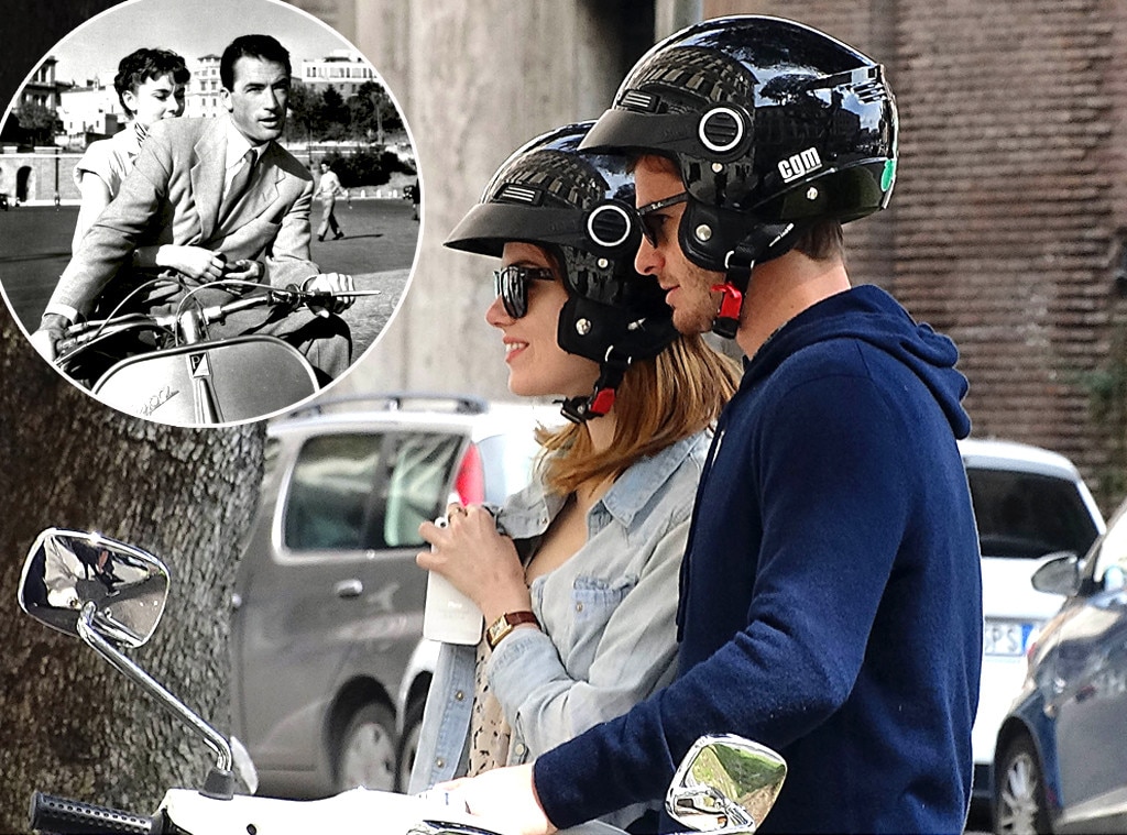 Emma Stone, Andrew Garfield, Roman Holiday Emma Stone, Andrew Garfield, Roman Holiday