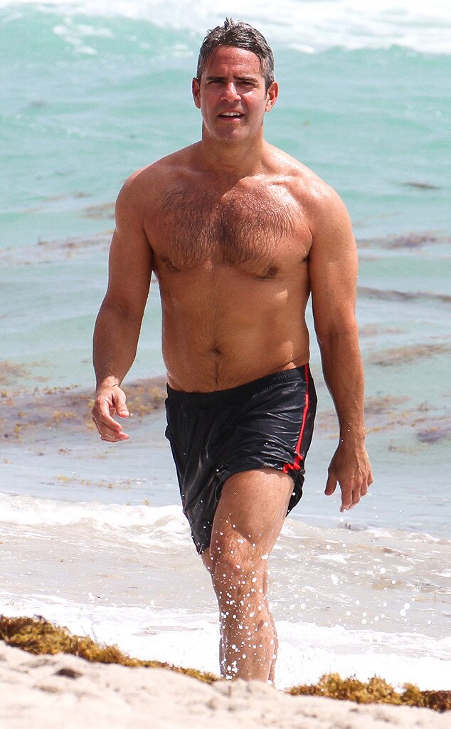 andy cohen shirtless