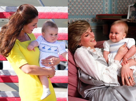 Kate Middleton, Prince William, Prince George Kate Middleton, Prince William, Prince George