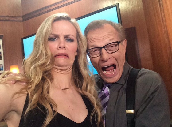 Brooklyn Decker, Larry King Brooklyn Decker, Larry King