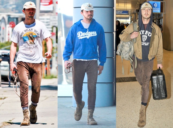 Shia LaBeouf, Brown Pants Shia LaBeouf, Brown Pants