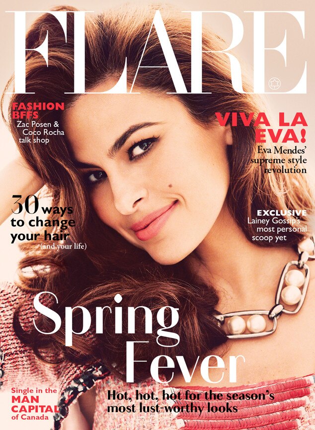 Eva Mendes, Flare Magazine Eva Mendes, Flare Magazine