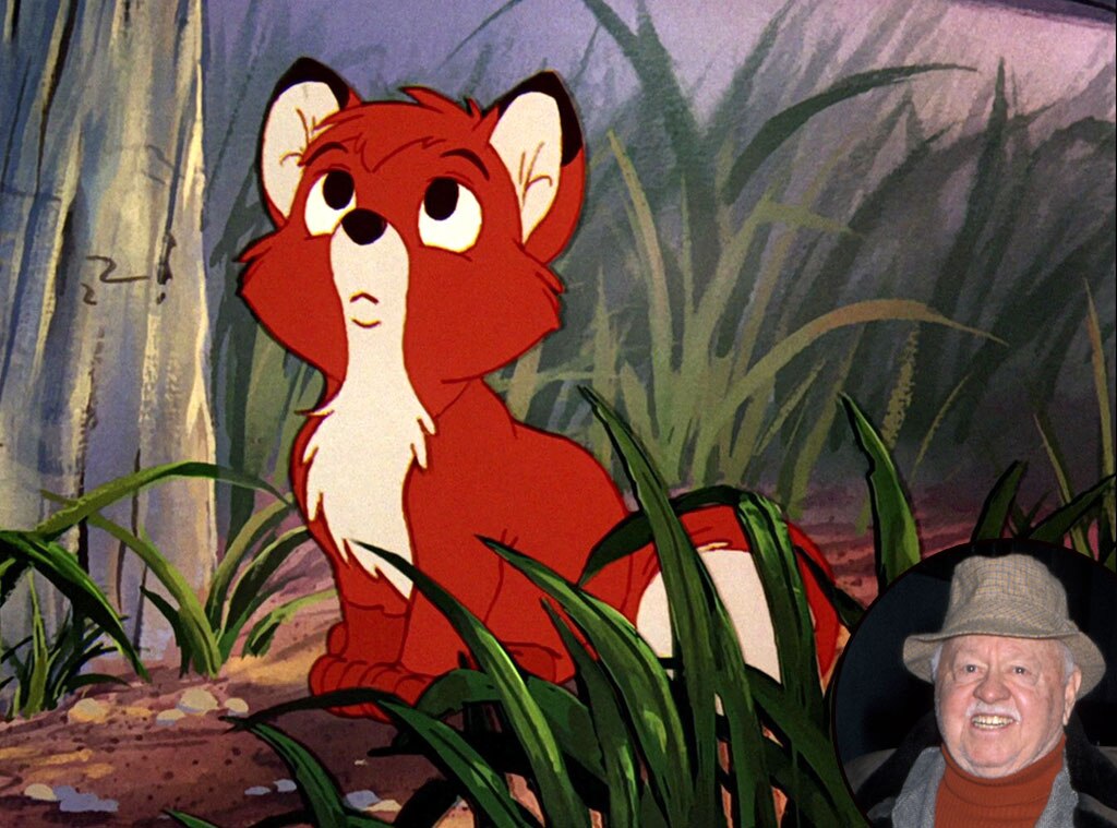 Copper, Mickey Rooney, The Fox and the Hound, Disney Voices