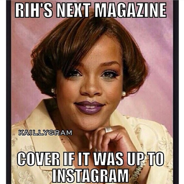 Singer Rihanna responds to fat-shamers with meme