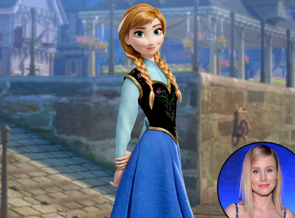 Ana, Frozen from The Faces & Facts Behind Disney Characters | E! News