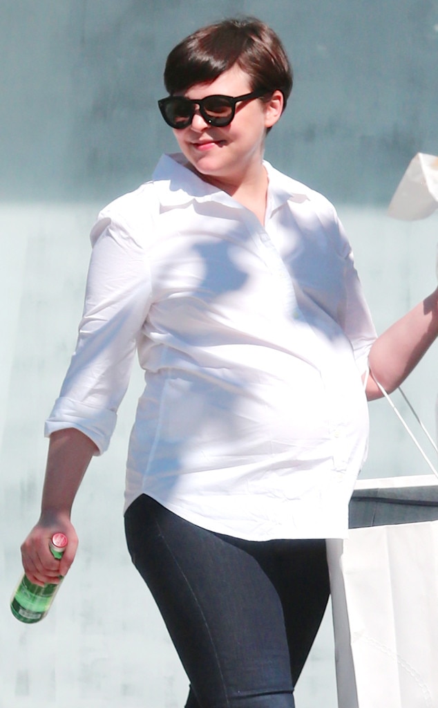 Ginnifer Goodwin Shows Off Big Baby Bump While Shopping in Hollywood