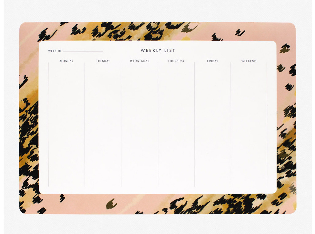Rifle Paper Co. Leopard Desk Pad from Editors' Obsessions E! News