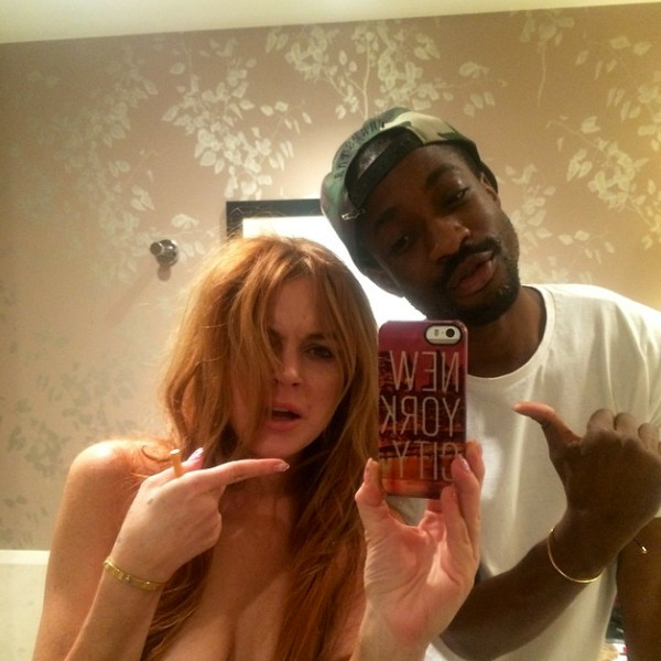 Lindsay Lohan Shares Nude Selfie On Instagram The Night 