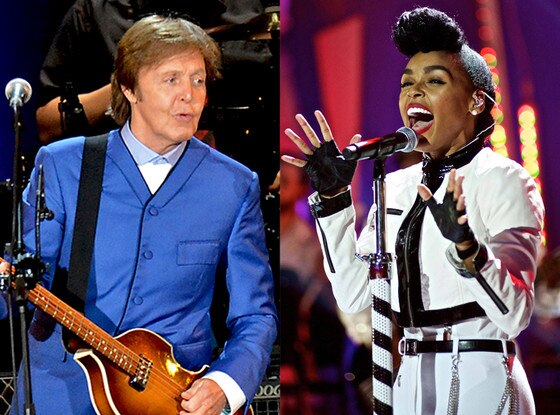Paul McCartney, Janelle Monae Paul McCartney, Janelle Monae