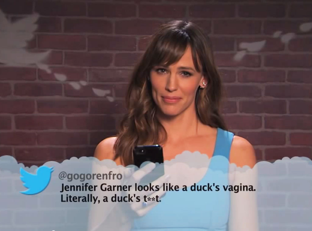 Jennifer Garner from Celebrity Mean Tweets From Jimmy Kimmel Live! E
