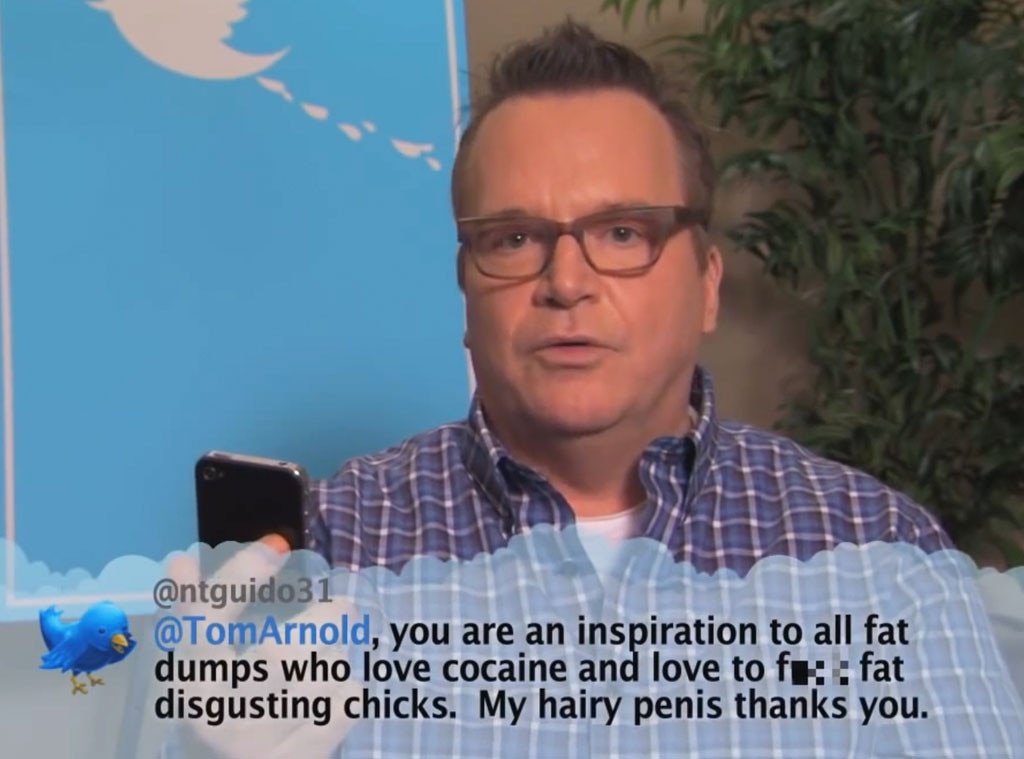 tom-arnold-from-celebrity-mean-tweets-from-jimmy-kimmel-live-e-news