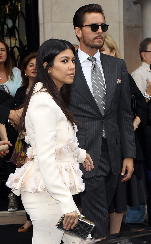 Kourtney and scott wedding information