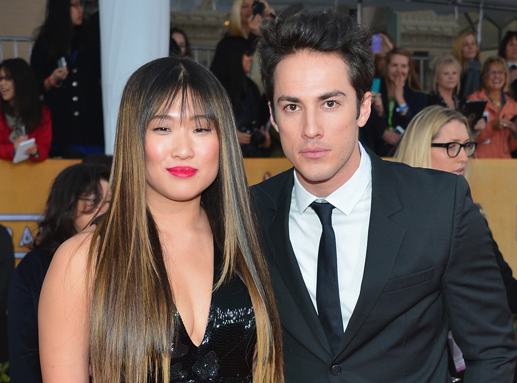 Glees Jenna Ushkowitz And The Vampire Diaries Michael Trevino Break