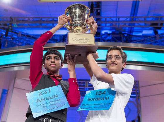 Ansun Sujoe, Sriram Hathwar, Spelling Bee Champions Ansun Sujoe, Sriram Hathwar, Spelling Bee Champions