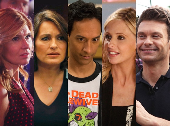 Connie Britton, Nashville, Danny Pudi, Community, Sarah Michelle Gellar, The Crazy Ones, Mariska Hargitay, Law & Order, Ryan Seacrest Connie Britton, Nashville, Danny Pudi, Community, Sarah Michelle Gellar, The Crazy Ones, Mariska Hargitay, Law & Order, Ryan Seacrest