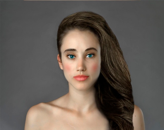 A Woman Photoshopped Her Face To Illustrate The Ideal Beauty Standards Of 25 Different Countries 