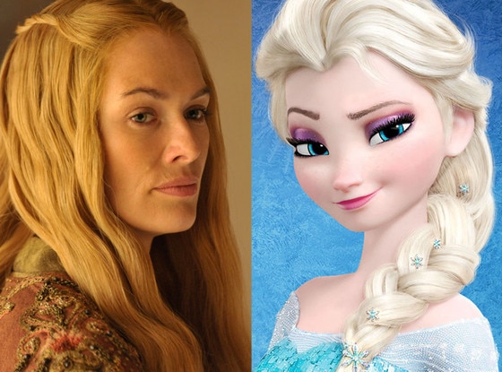 Lena Headey, Game of Thrones, Elsa, Frozen Lena Headey, Game of Thrones, Elsa, Frozen