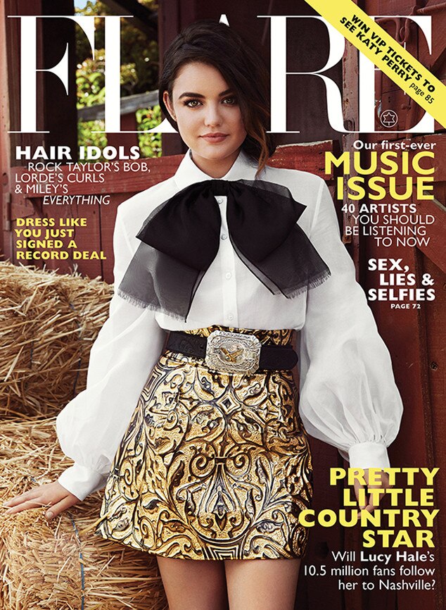 Lucy Hale, Flare Magazine Lucy Hale, Flare Magazine