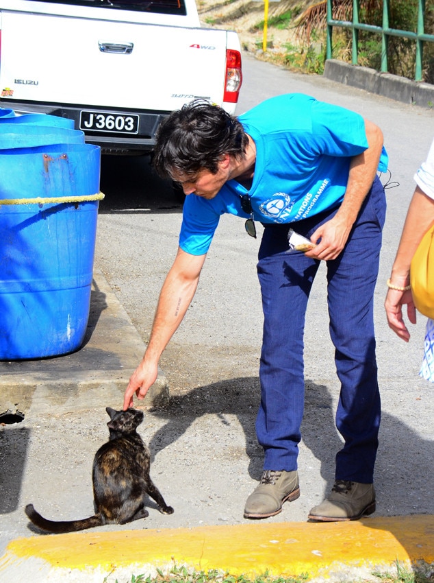 Ian Somerhalder from Celebs With Cats E! News