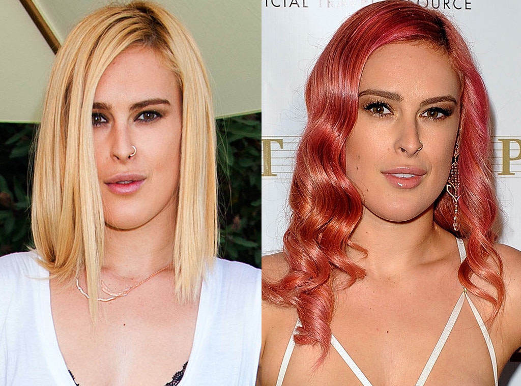 Rumer Willis, Blonde, Pink hair Rumer Willis, Blonde, Pink hair
