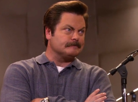 ron swanson figurine