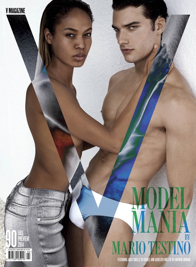 V Magazine, Joan Smalls, Sean O'Pry V Magazine, Joan Smalls, Sean O'Pry