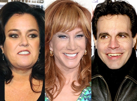 Rosie O'Donnell, Kathy Griffin, Mario Cantone, Rosie O'Donnell, Kathy Griffin, Mario Cantone,