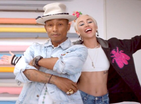 Miley Cyrus, Pharrell Williams Miley Cyrus, Pharrell Williams