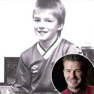 Watch David Beckham As An Adorable, Talented Kid Showing Off His Soccer ...