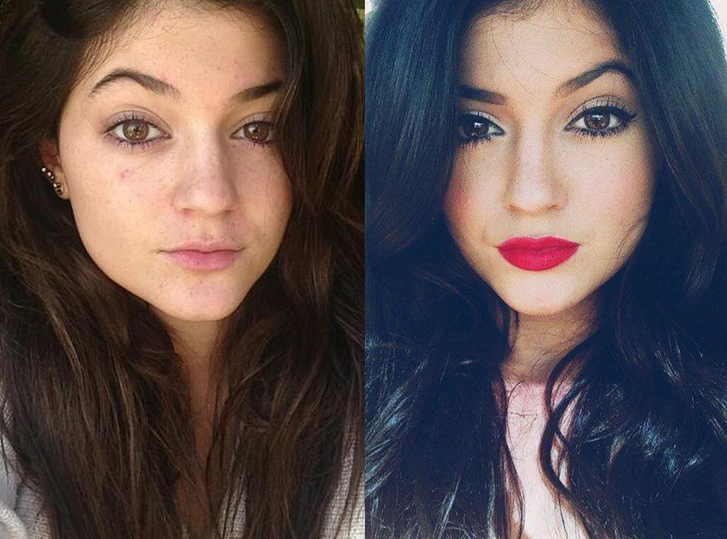 Kylie Jenner from Kardashians Without Makeup