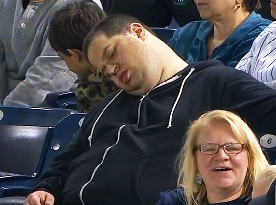 Sleeping Yankee Fan Sleeping Yankee Fan