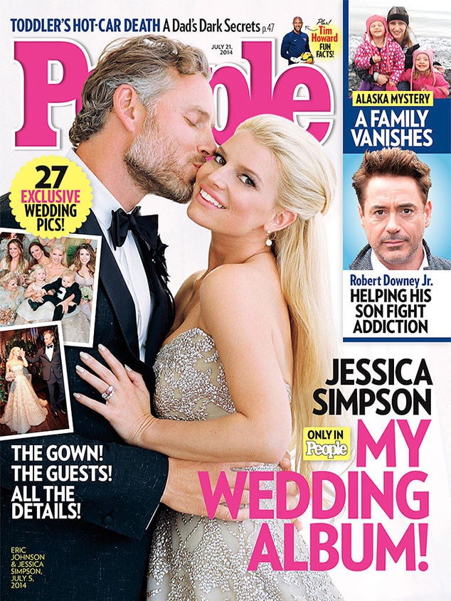 Jessica Simpson, Eric Johnson, Wedding, People Magazine Jessica Simpson, Eric Johnson, Wedding, People Magazine