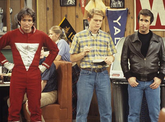 Robin Williams, Happy Days Robin Williams, Happy Days
