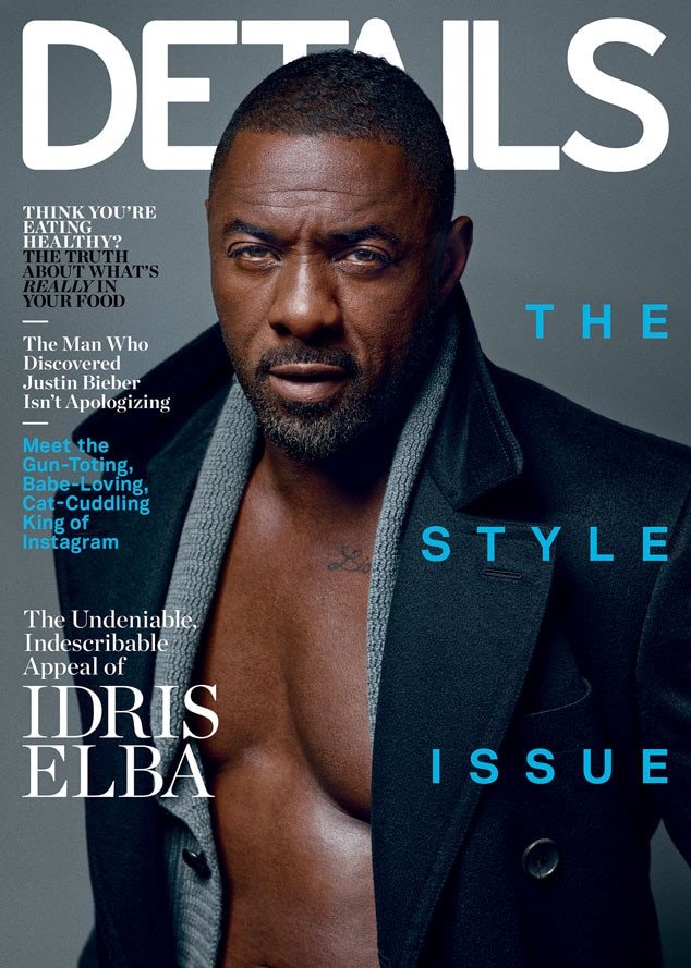 Shirtless Idris Elba Sizzles In Details Magazine—see All The Hot Pics E News