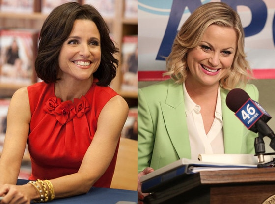Amy Poehler, Parks and Recreation, Parks and Rec, Julia Louis-Dreyfus, Veep Amy Poehler, Parks and Recreation, Parks and Rec, Julia Louis-Dreyfus, Veep