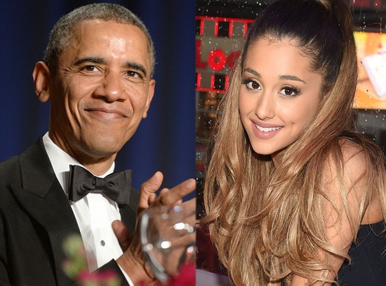 Barack Obama, Ariana Grande Barack Obama, Ariana Grande