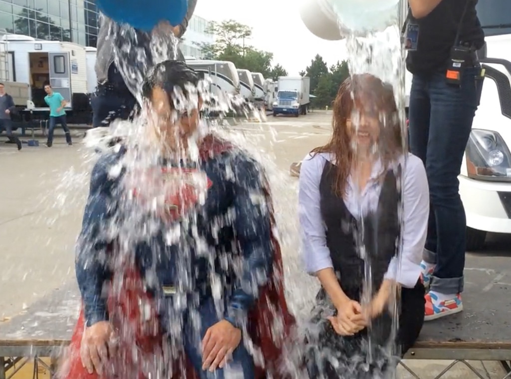 Amy Adams, Henry Cavill, ALS Ice Bucket Challenge