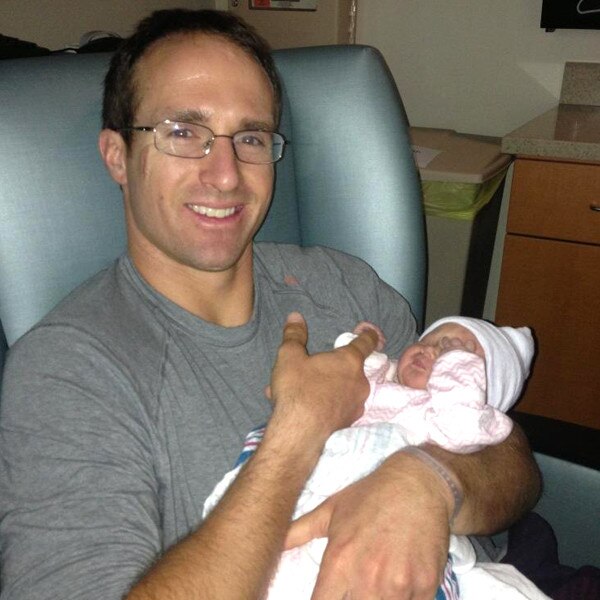 Drew Brees, baby Drew Brees, baby