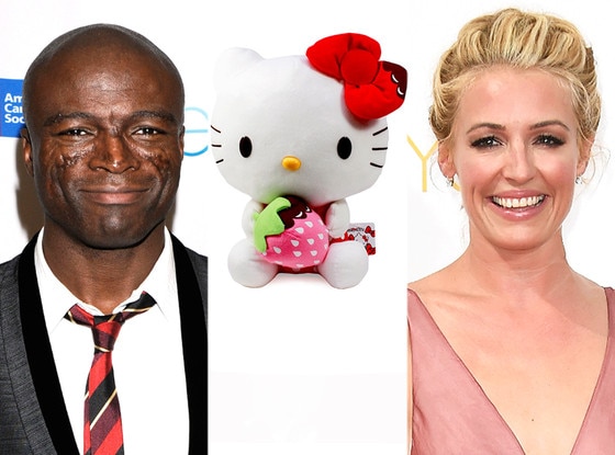 Cat Deeley, Hello Kitty, Seal Cat Deeley, Hello Kitty, Seal