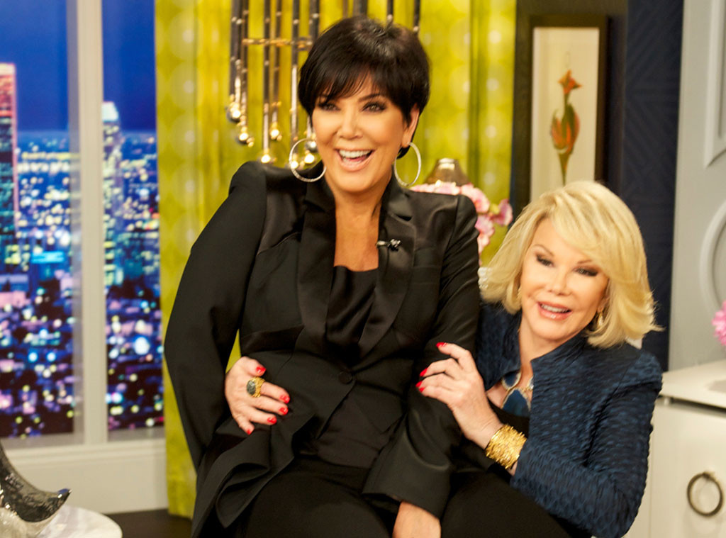 Kris Jenner from Celebs Remember Joan Rivers E! News